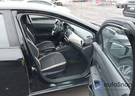 2021 Nissan Versa Sv Xtronic Cvt from USA, damaged, VIN 3N1CN8EVXML856872